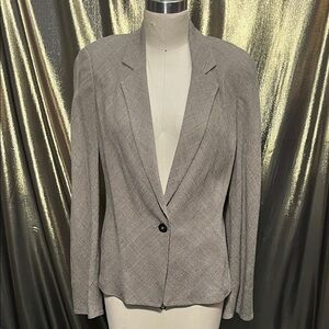 🖤✨ Dana Buchman Glen Plaid Blazer 🐈‍⬛ Timeless Tailored Chic